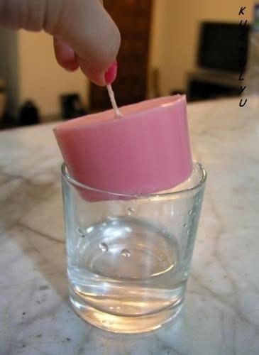 Делаем красивые свечи с сюрпризом. Делаем красивые свечи с сюрпризом.