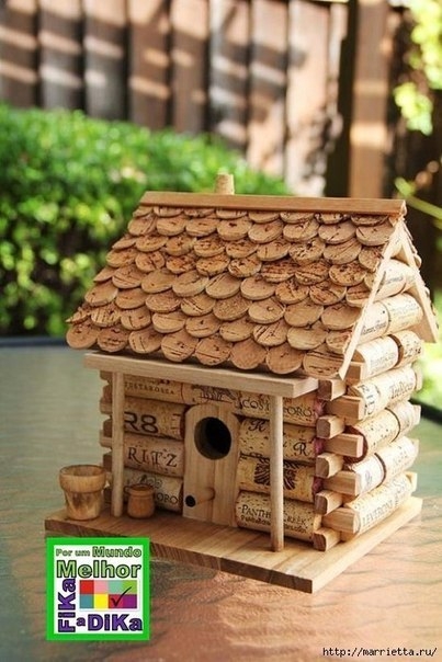 Поделки из винных пробок