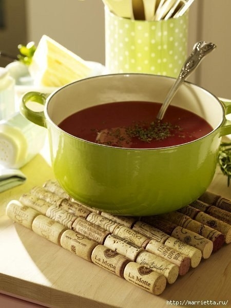 Поделки из винных пробок