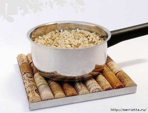 Поделки из винных пробок