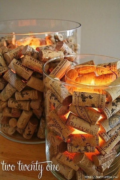 Поделки из винных пробок