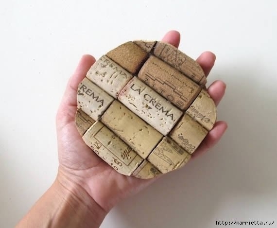 Поделки из винных пробок