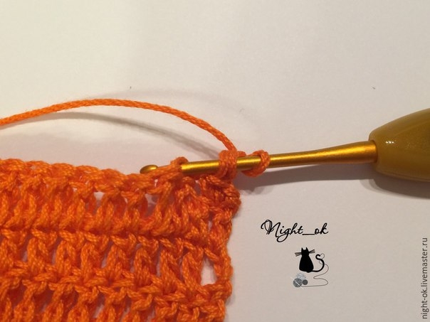 Как обработать крючком края вязаного изделия