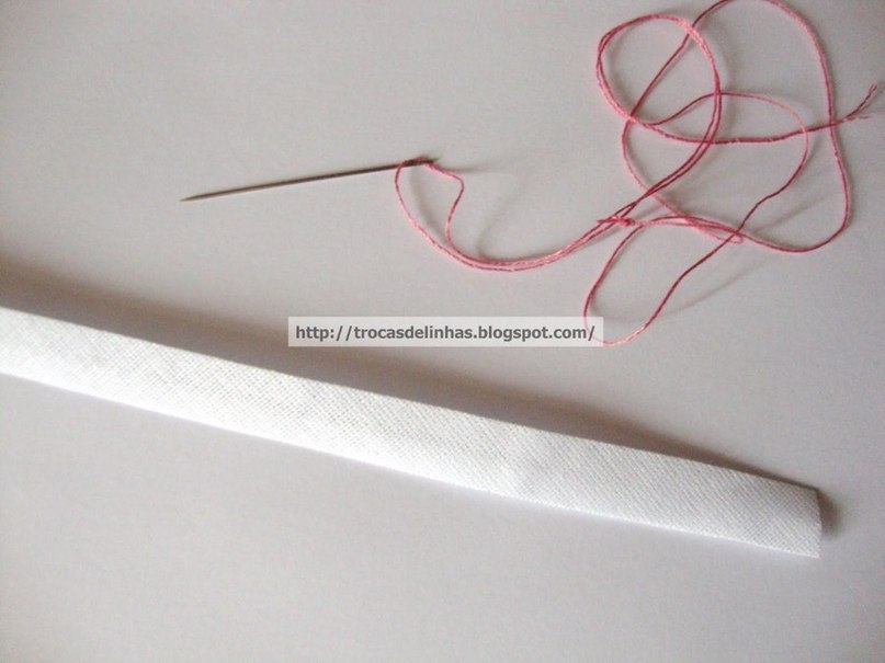 МК Красивая тесьма из ленты