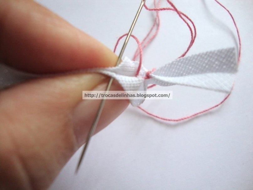 МК Красивая тесьма из ленты