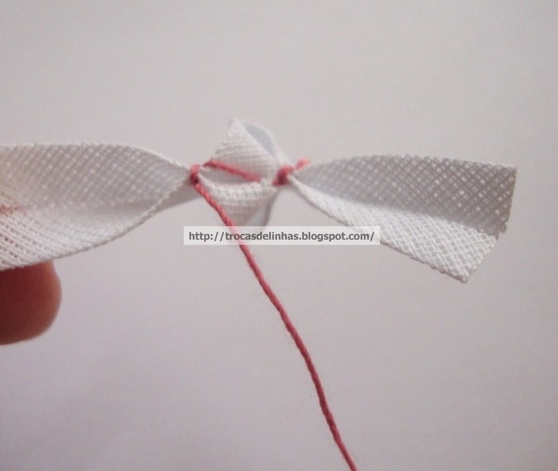 МК Красивая тесьма из ленты