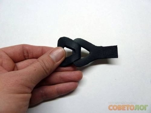 Кожаный браслетик своими руками