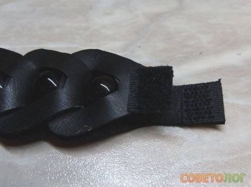 Кожаный браслетик своими руками