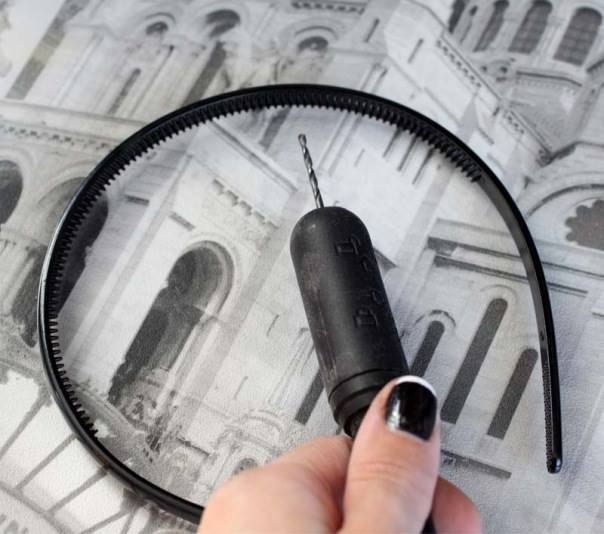 Маленькая шляпка из фетра