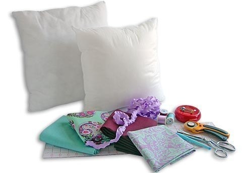 Пёстрая подушечка