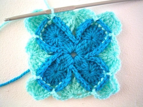 Интересный плед