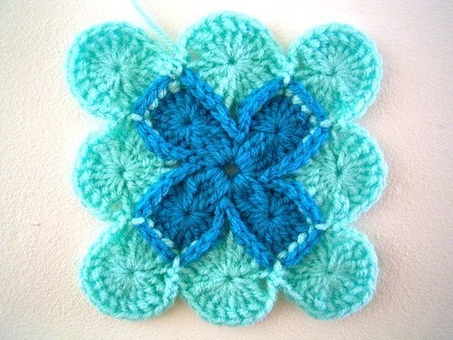 Интересный плед