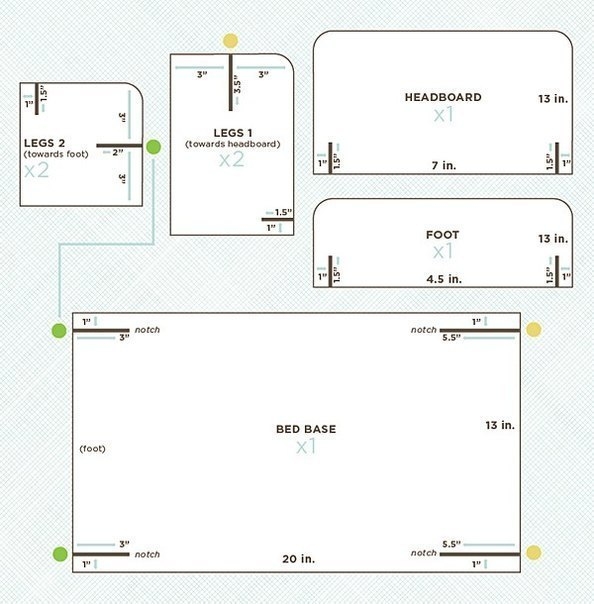 Кроватки для куколок