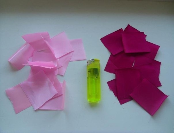 Создаем реалистичную розу из лент