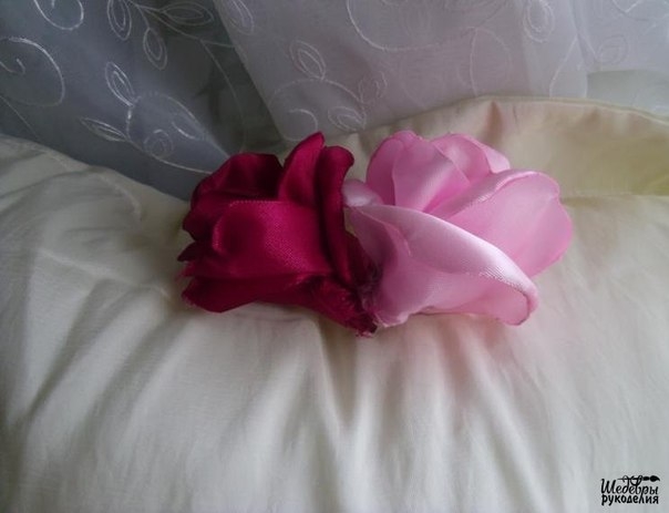 Создаем реалистичную розу из лент