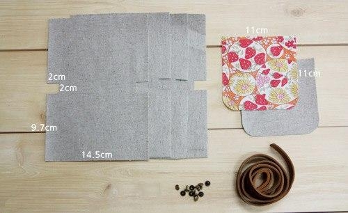 Шьем сумочку для пластовых карточек и мелочей