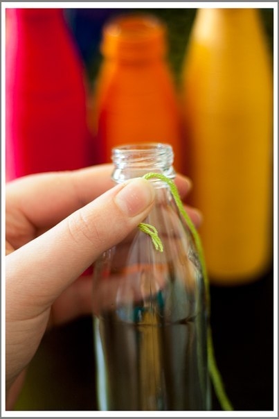 Вазочки из бутылок