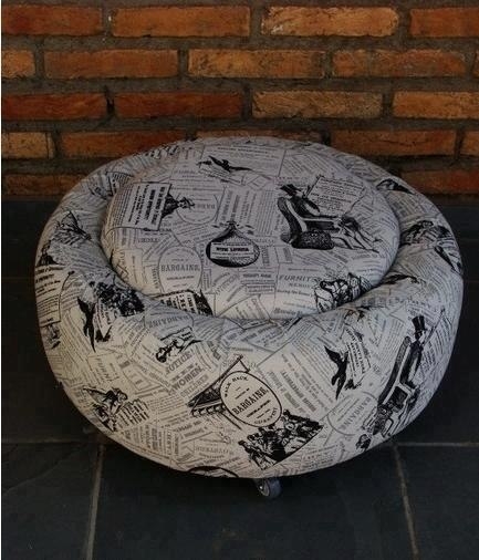 Пуфики и журнальные столики из резиновых шин