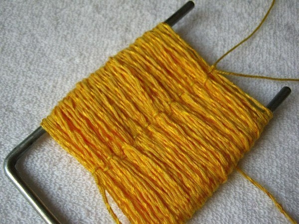 Одуванчик из ниток. Мастер-класс