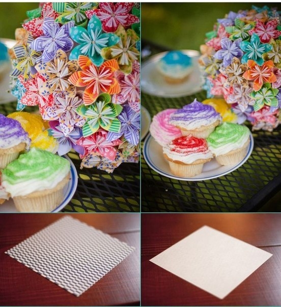 Потрясающий букет из бумаги Потрясающий букет из бумаги