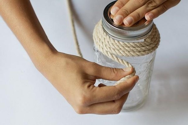 Простая лампа из подручных средств Простая лампа из подручных средств