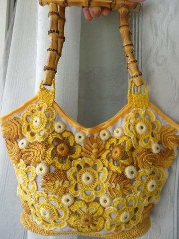 Вязаные сумки. Идеи