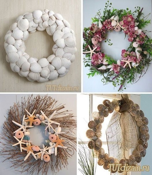 Интересные идеи оформления интерьера ракушками Интересные идеи оформления интерьера ракушками