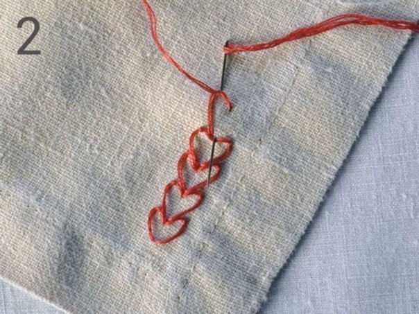 Оригинальный стежок