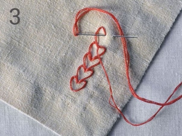 Оригинальный стежок