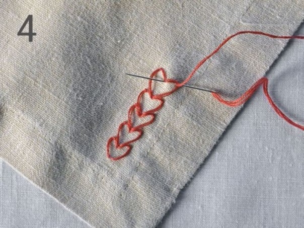 Оригинальный стежок