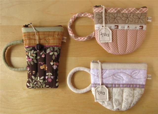 Уютные мягкие кармашки для хранения чайных пакетиков