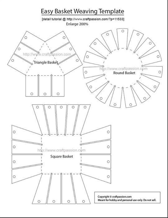 Плетём корзинки для мелочей Плетём корзинки для мелочей