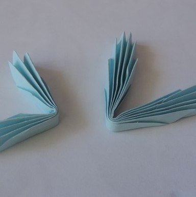 Бабочка из бумаги