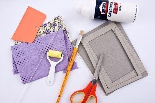 Рамочка для фото из картона.