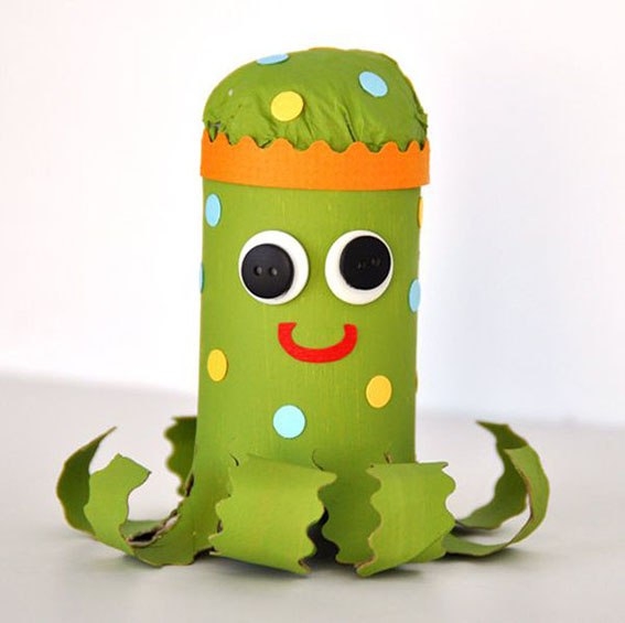 Поделки из рулонов