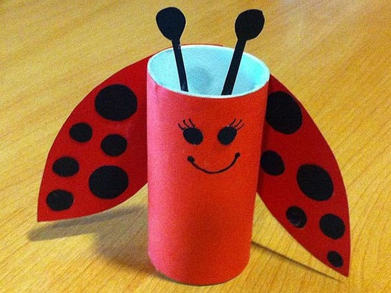 Поделки из рулонов