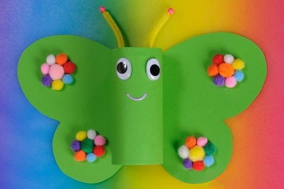 Поделки из рулонов