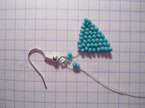 Серьги с бахромой