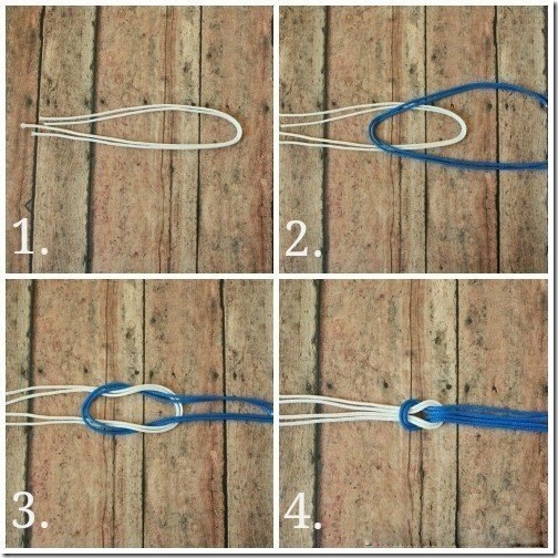 Простой браслет за пару минут Простой браслет за пару минут