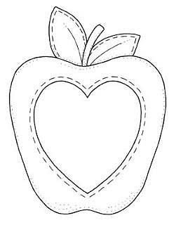 Декоративные салфеточки в виде яблочек под тарелки