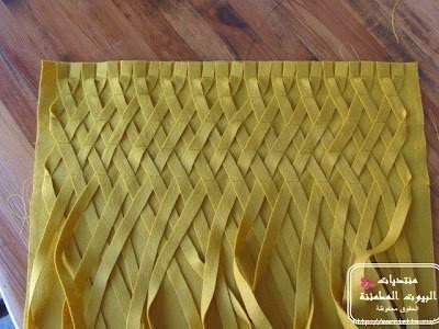 Декоративная подушка из фетра