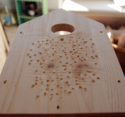 Делаем скворечник вместе с ребенком.