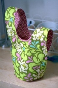 Шьем маленькую японскую сумочку.