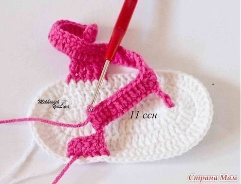 Стильные пинетки-сандалики для девочек Стильные пинетки-сандалики для девочек