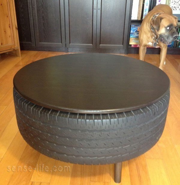 Стулья из шин