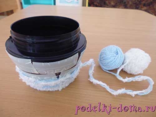 Подснежники из пластиковых чайных ложек