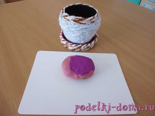 Подснежники из пластиковых чайных ложек