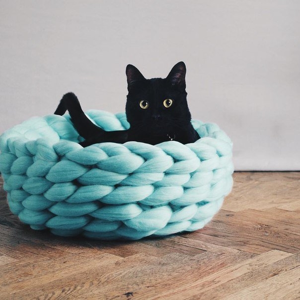 Потрясающее крупное вязание от Anna Mo Потрясающее крупное вязание от Anna Mo