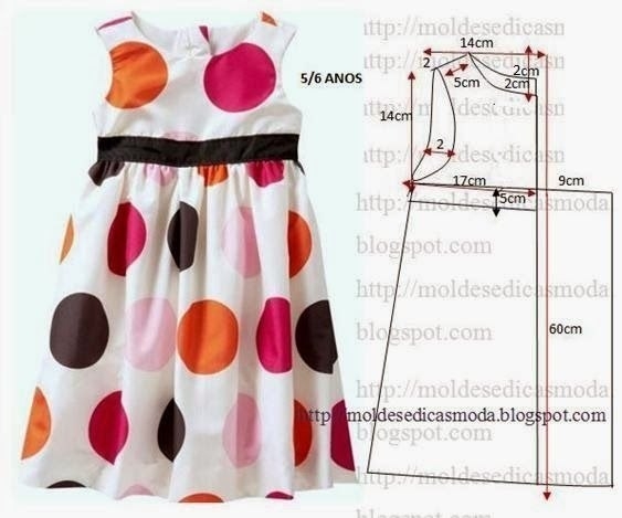Детские платья с выкройками.