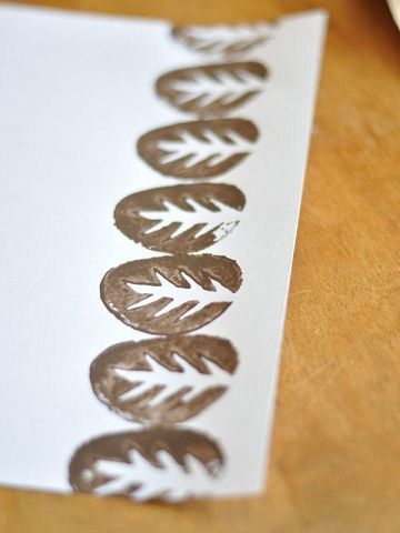 Стильные принты из подручных средств